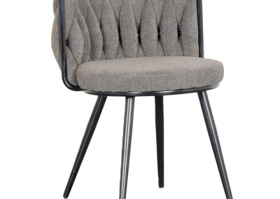 Wudy dining chair in gray.
